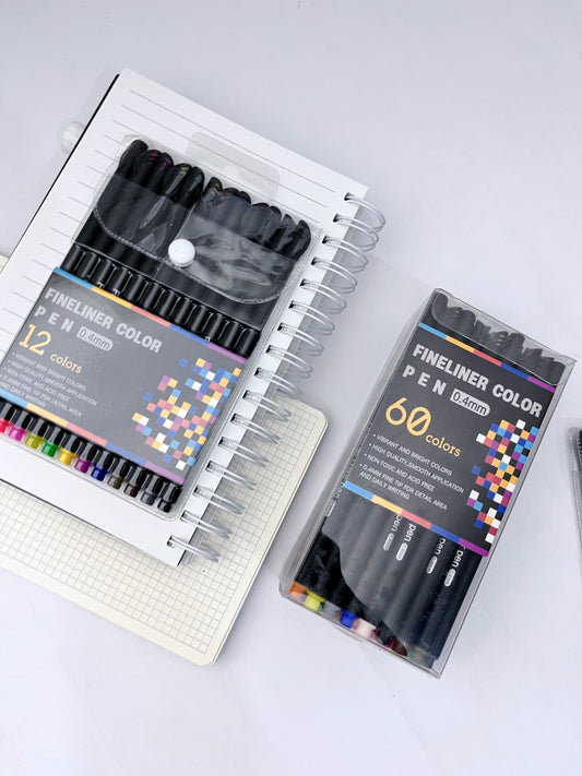 Fineliner Colored Pens Set - ShopHaul