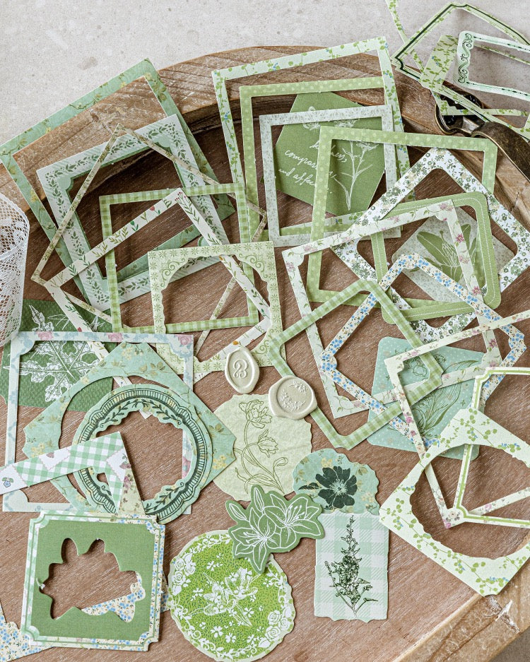 Sugar Poetry Tearable Die Cut Stickers Set