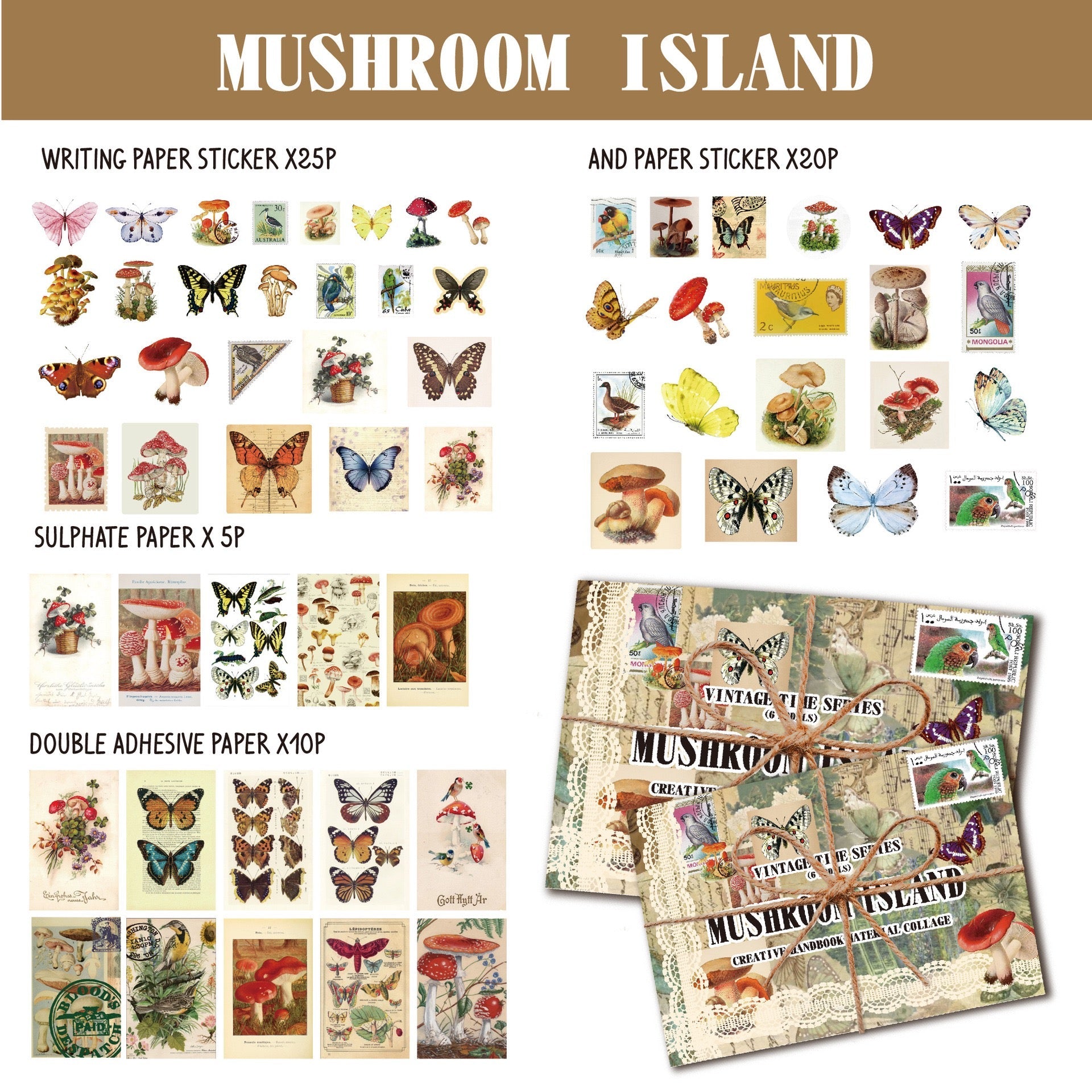 Creative Handbook Material Collage - ShopHaul
