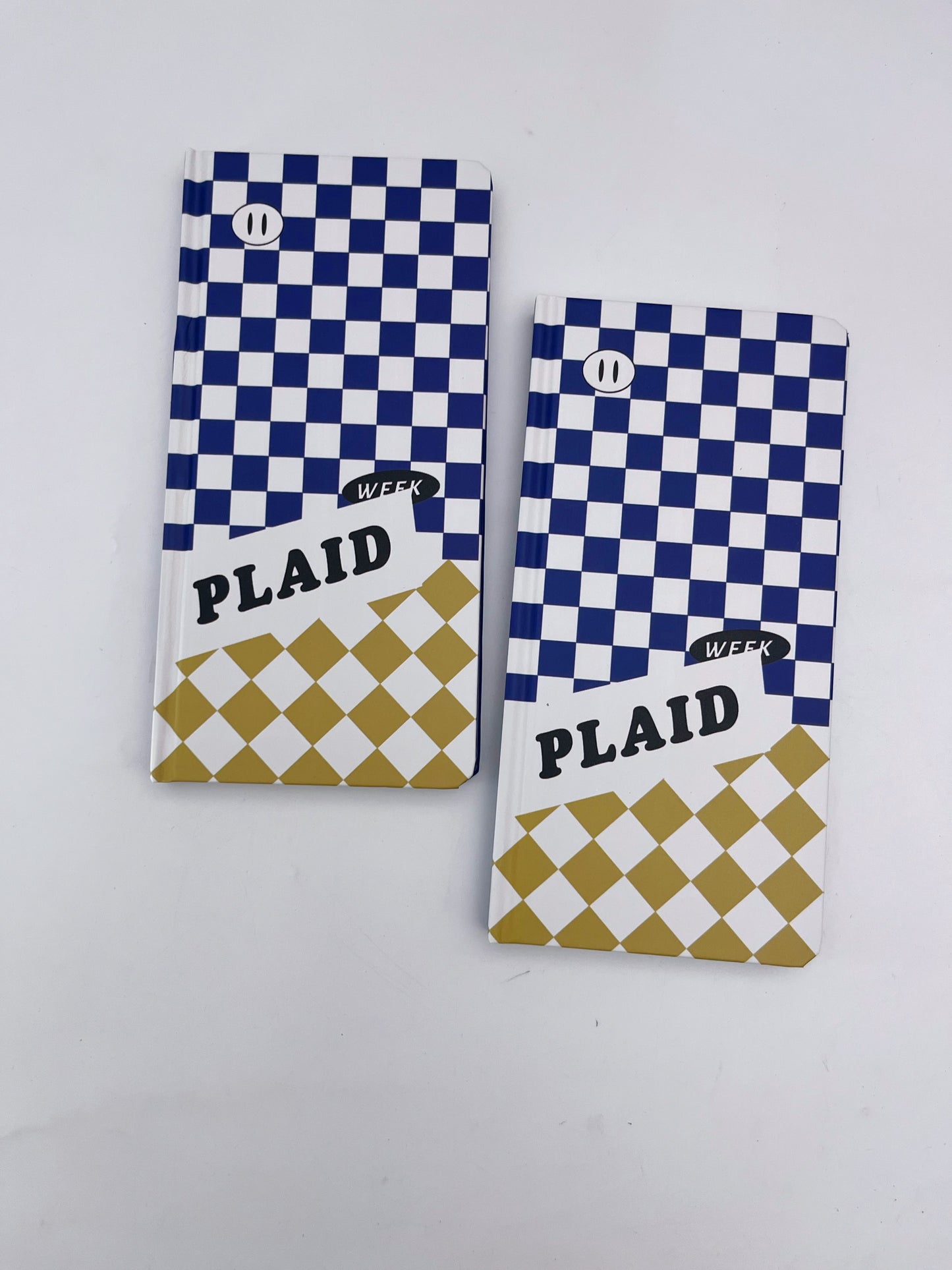 Plaid A6 Square Gridded Journal