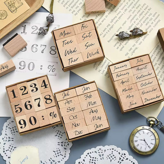 Wooden Ink Stamp