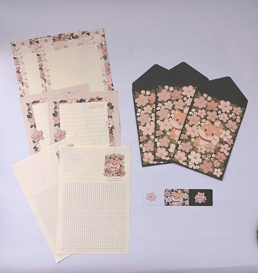 Flower Letter Writing Set - ShopHaul