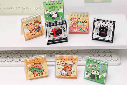 2026 Cartoon Desk Calendar