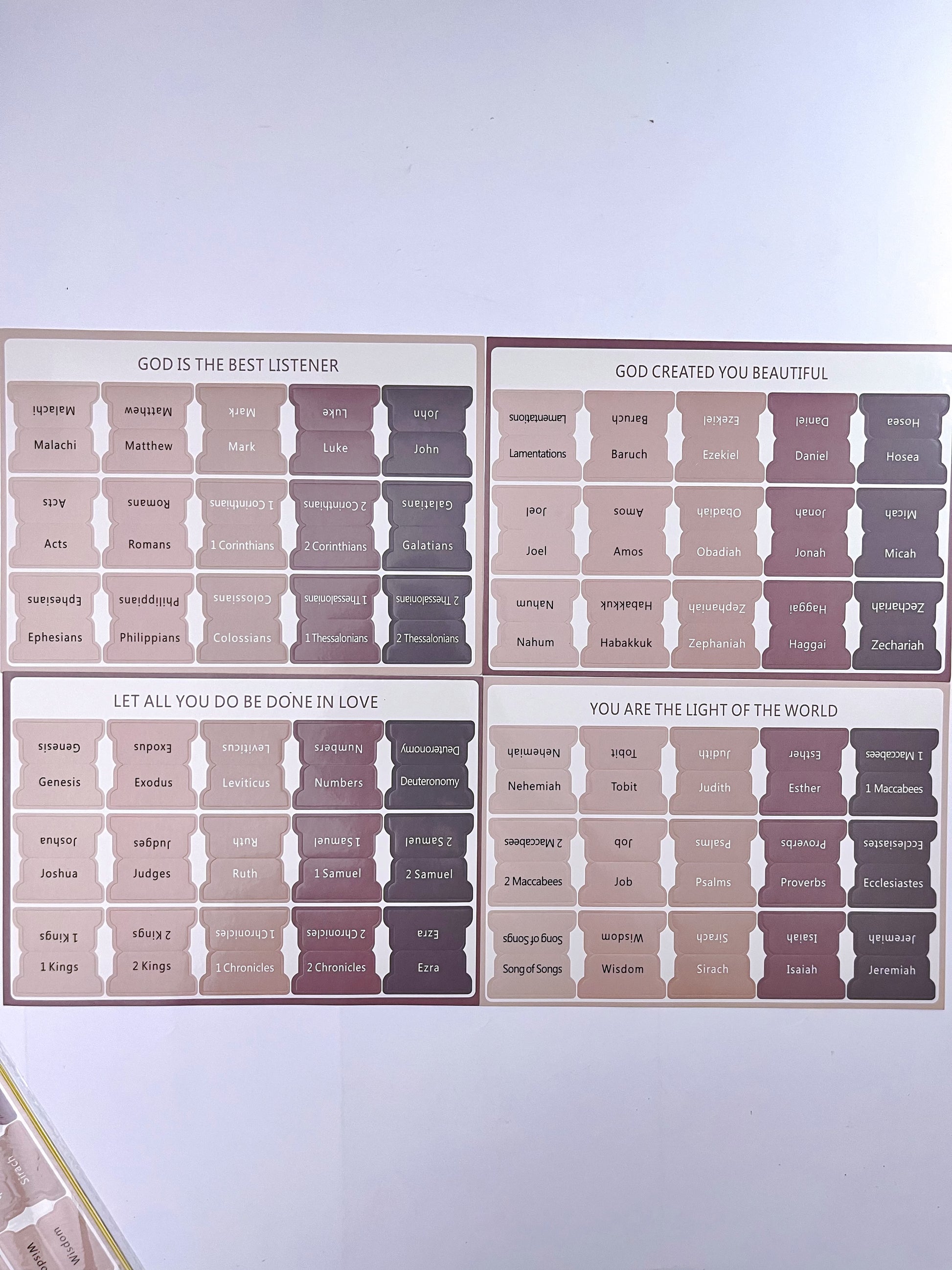 Colorful Bible Tabs - ShopHaul