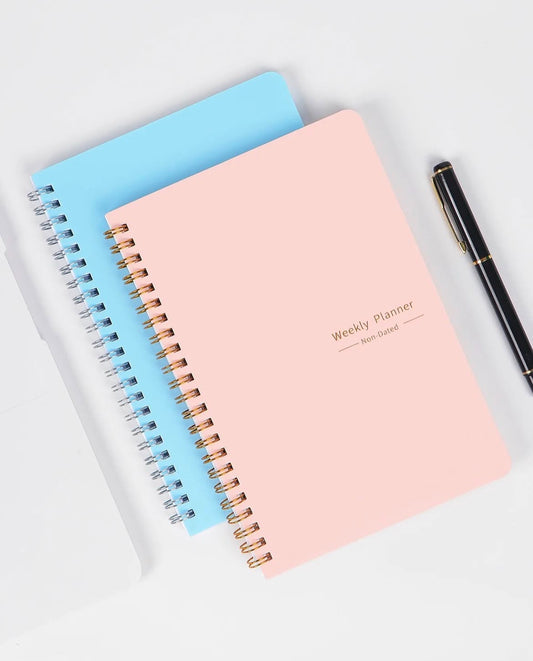 Weekly Planner Book - 52 weeks (Non-dated) - ShopHaul