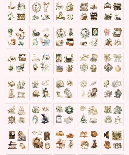 PET Stickers Box (100 mini sheets)