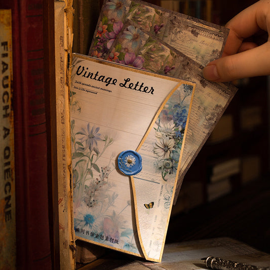 Vintage Letter Scrap Papers Set - ShopHaul
