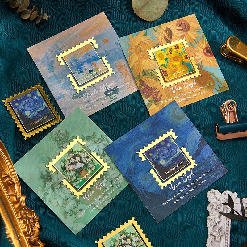 Van Gogh Art Painting Metal Bookmarks