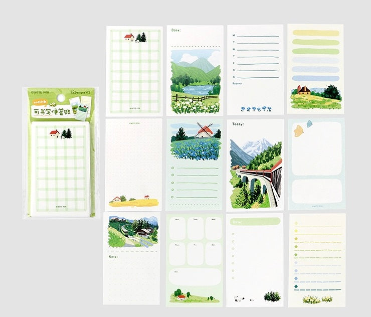 NoteFor Mini Sticky Cards / Notes / Planning Sheets
