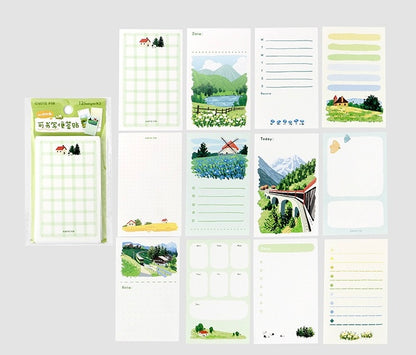 NoteFor Mini Sticky Cards / Notes / Planning Sheets