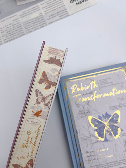 Rebirth Transformation Blank Sheets A5 Size Journal (288 pages)