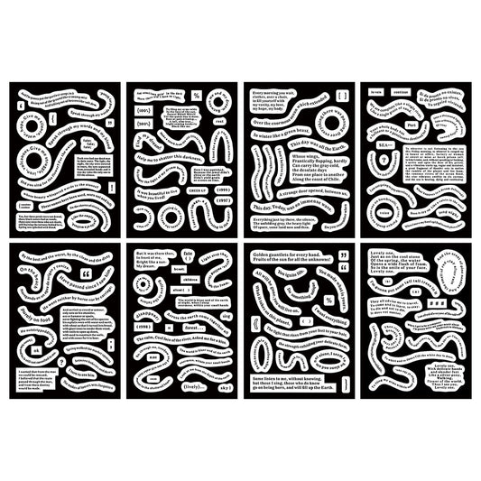 Curved Small Talk Sticker Sheet - ShopHaul