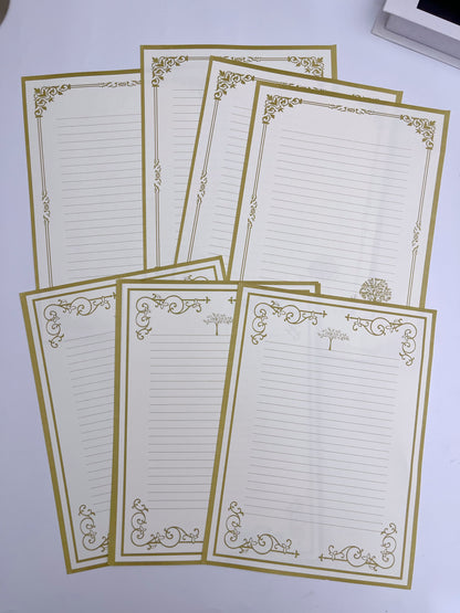 Vintage Letter Papers Set