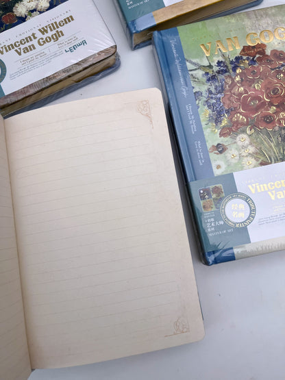 Vincent Van Gogh A5 Journal (Blank + Lined Mix) - 288 pages