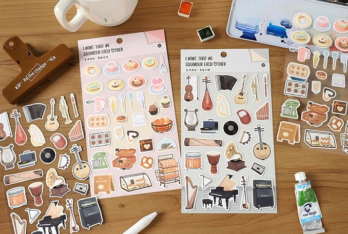 Cute Stickers Sheet