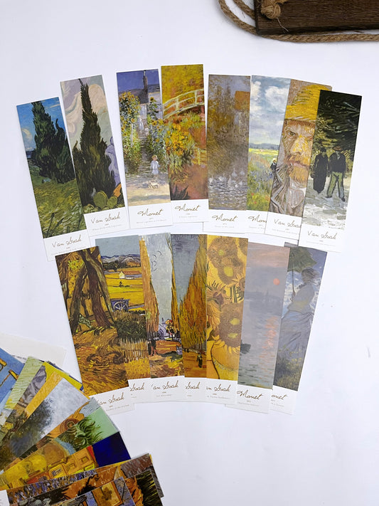 Van Gogh Painting Paper Bookmark