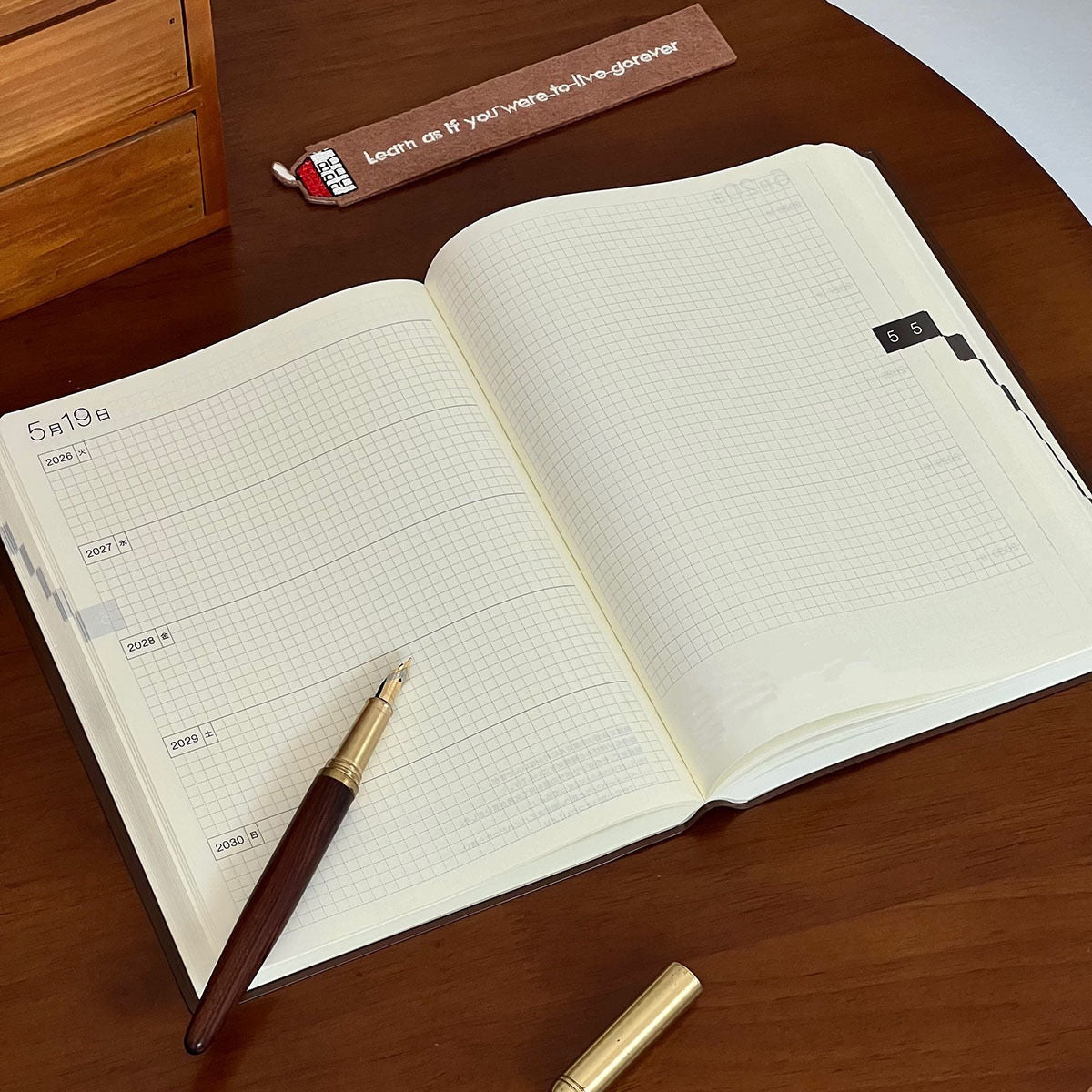 5 years Dated Planner / Journal (A5 size)