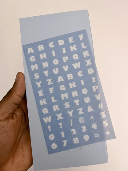 Planwith Daily Planner Book + 1 alphabet sticker sheet (160 pages)