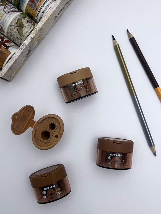 Double-hole Capybara Pencil Sharpener - ShopHaul