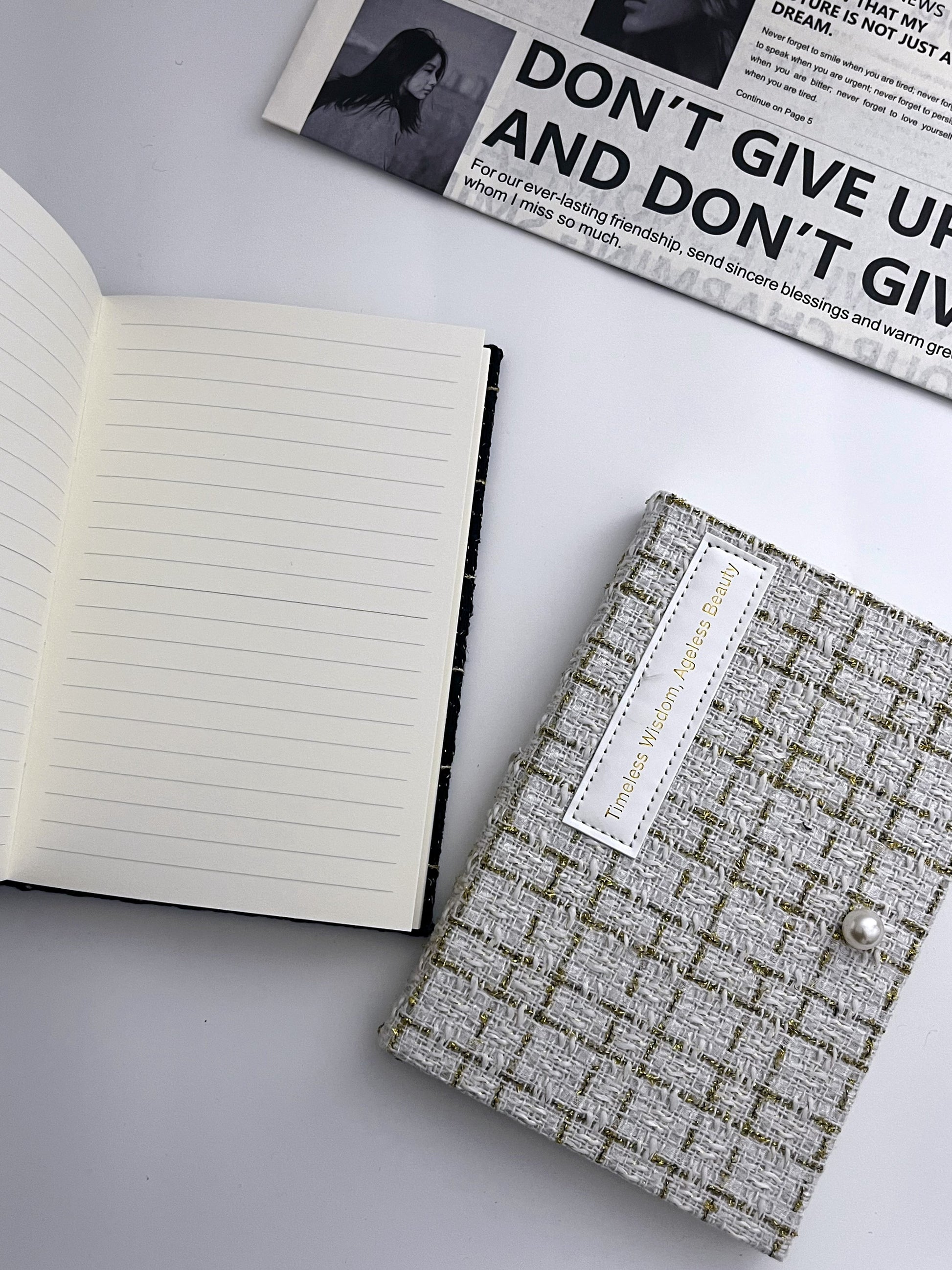 Fabric Cover Journal - ShopHaul