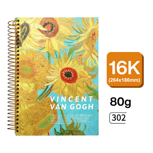 Vincent Van Gogh B5 Notebook (300 pages) - ShopHaul