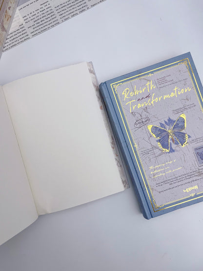 Rebirth Transformation Blank Sheets A5 Size Journal (288 pages)