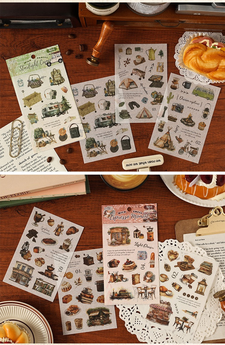 Sticker Sheets Set (4 sheets)