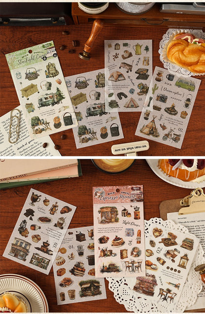 Sticker Sheets Set (4 sheets)