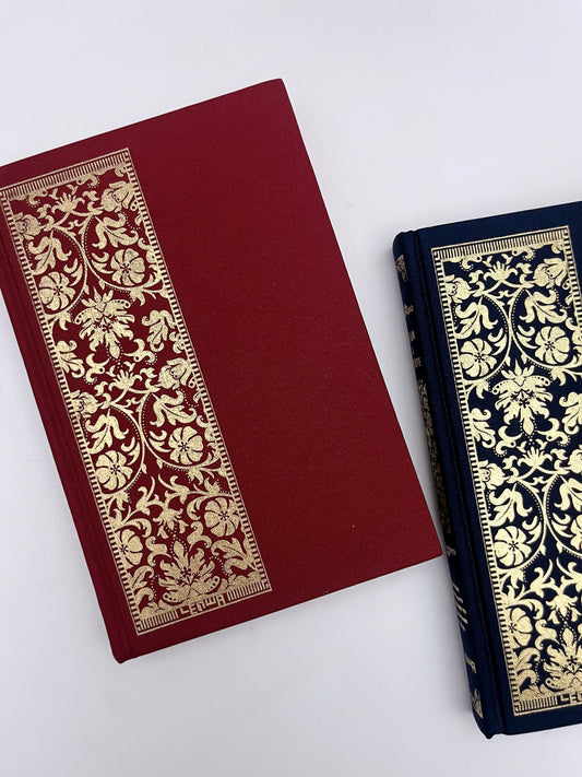 Fabric Cover A5 Brown Kraft Pages Journal