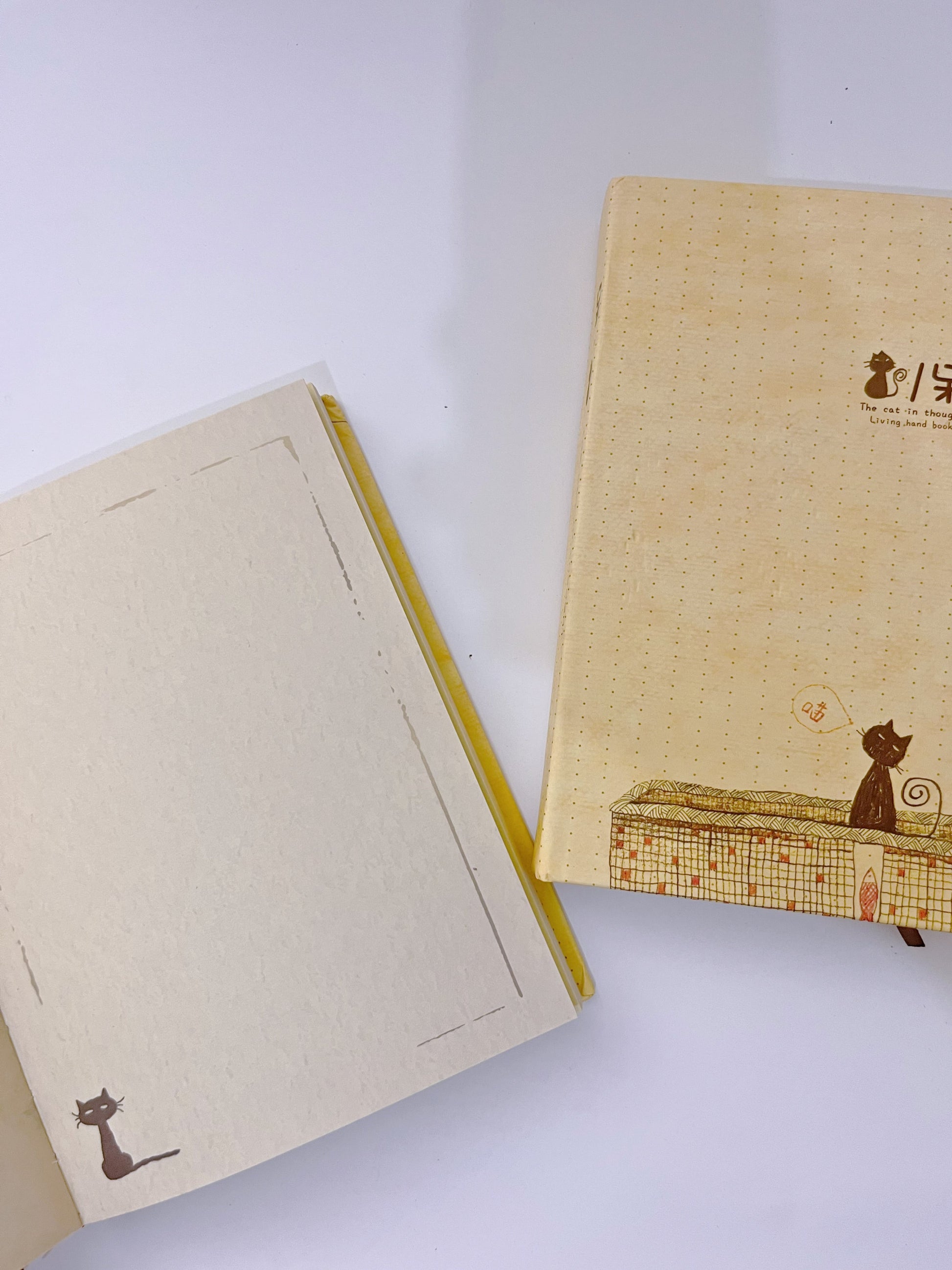 Cute Cat Cartoon A5 Journal - ShopHaul
