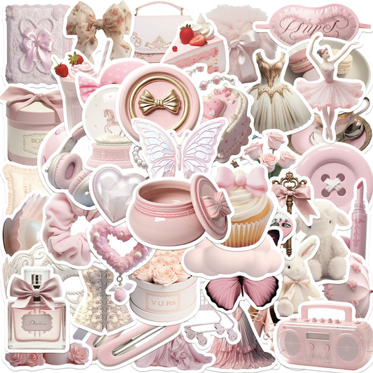 Pink Aesthetics Stickers