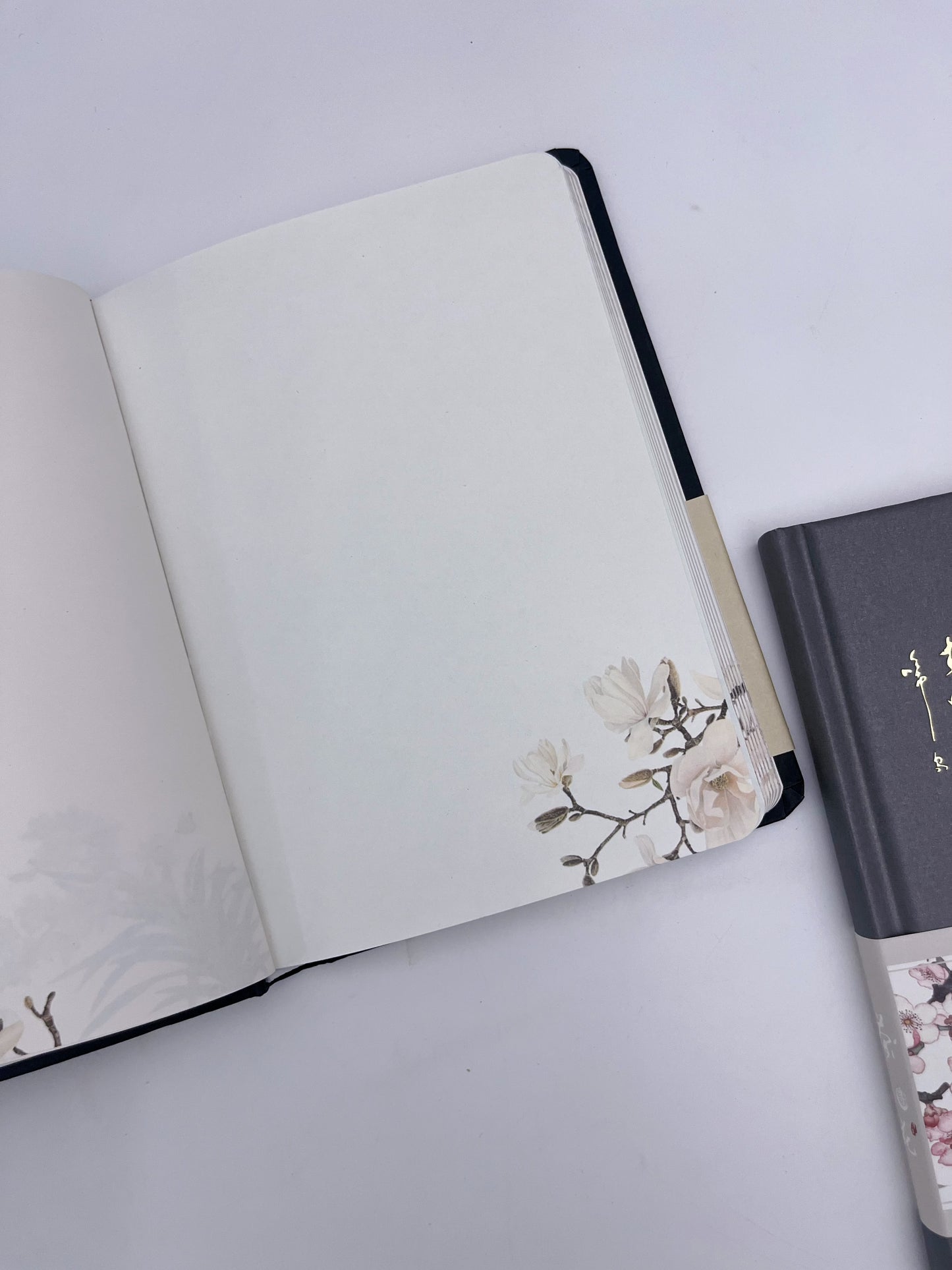 Floral Hardcover A5 Journal (Blank Floral Pages)