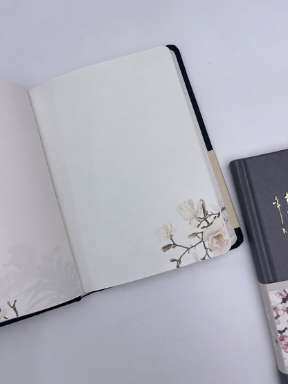 Floral Hardcover A5 Journal (Blank Floral Pages)