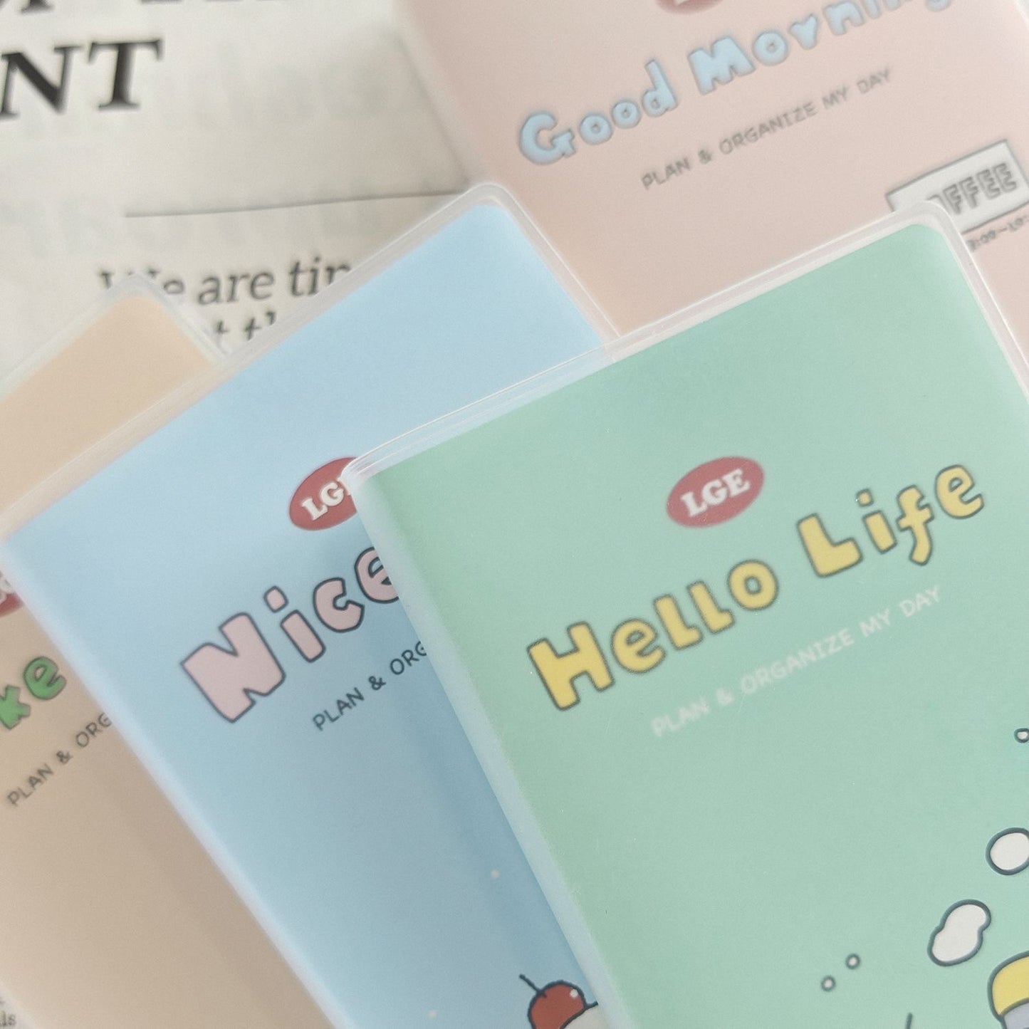 B6 Size Notebook with PVC Cover