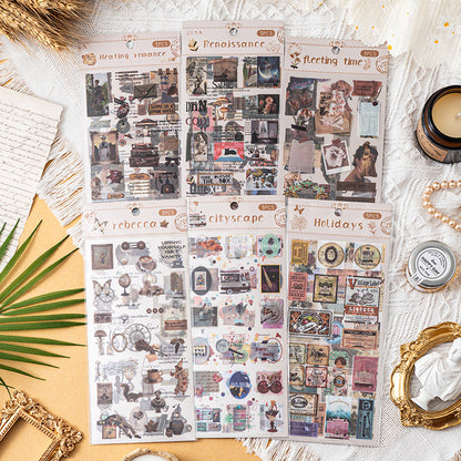 Retro Sticker Set (3 sheets) - ShopHaul
