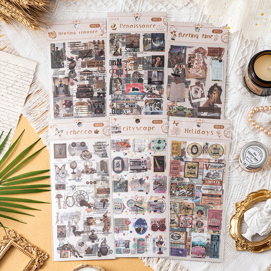 Retro Sticker Set (3 sheets) - ShopHaul