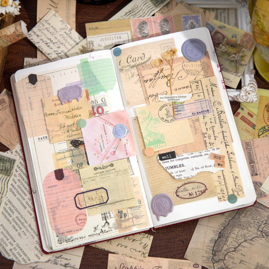 Stopping Time Series Scrap Papers (45pcs) - ShopHaul