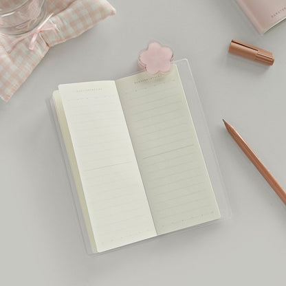 B6 Size Notebook with PVC Cover