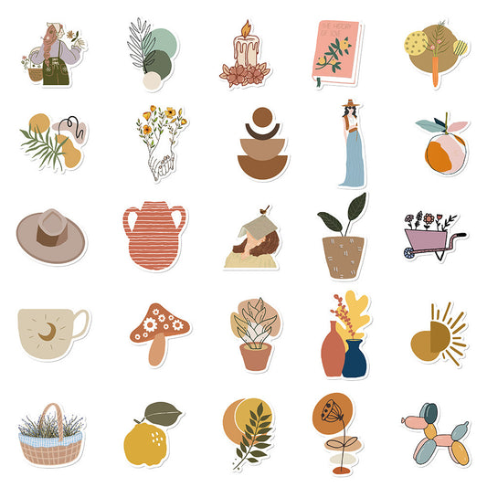 Bohemian / Cute Aesthetic Stickers - ShopHaul