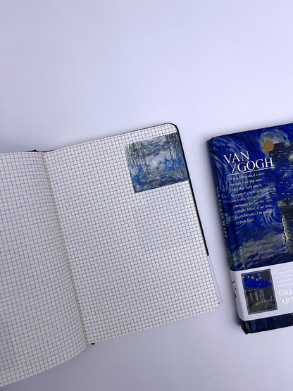 Retro Van Gogh Painting Journal / Notebook (Lined and Gridded Pages) - ShopHaul