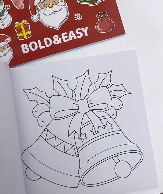 Merry Christmas Coloring Book
