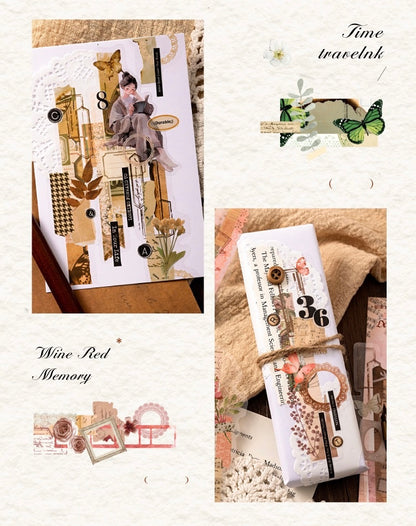 Mo Mo Long PET stickers set (20 pcs)