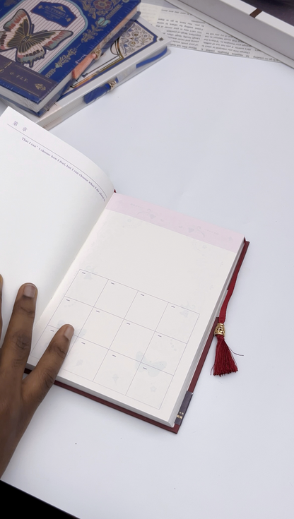 Vintage Butterfly Journal