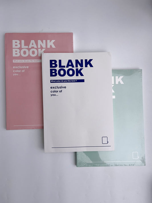 Blank Book Notebook - ShopHaul