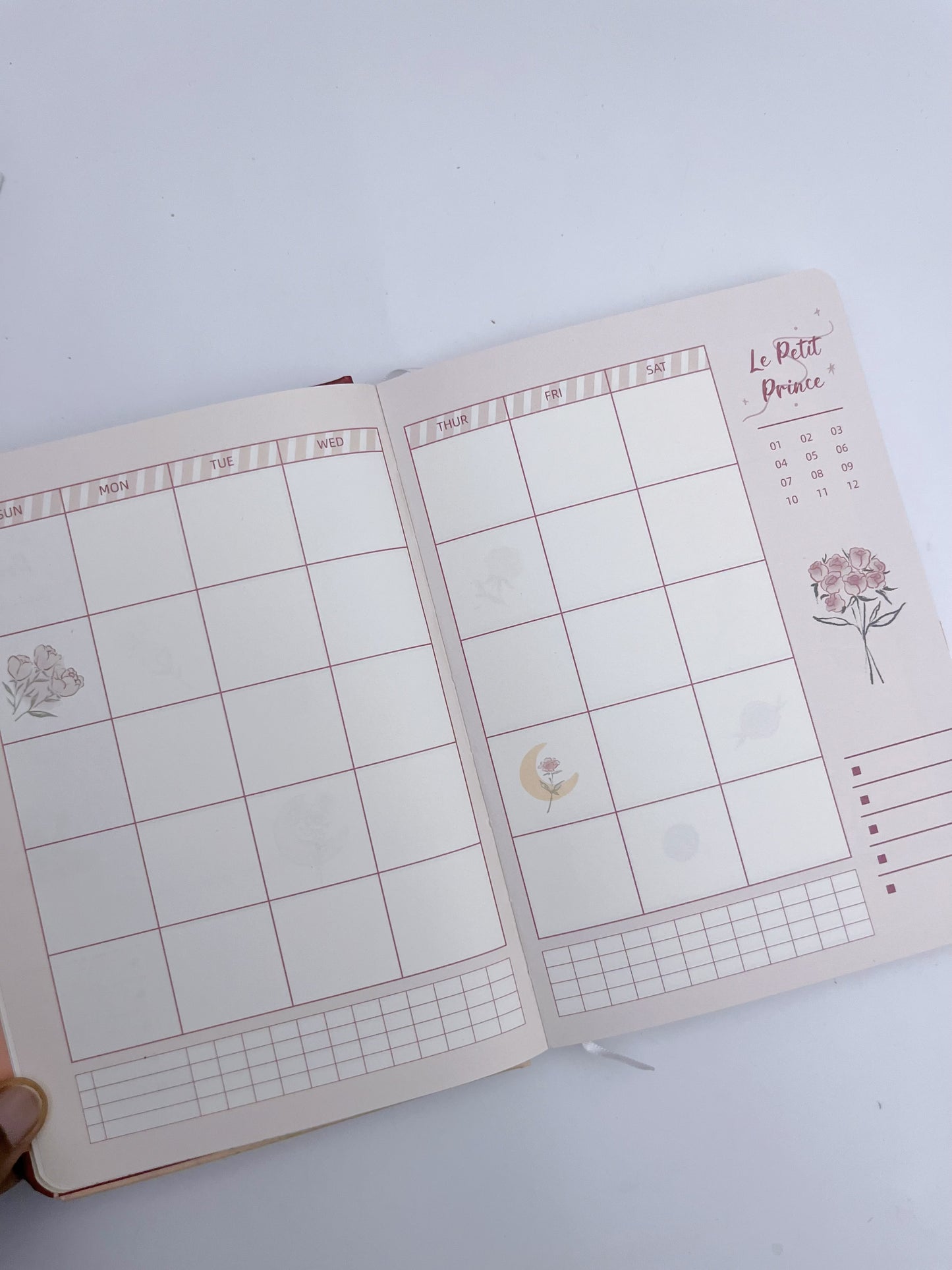NoteFor Rose Undated Planner / Journal