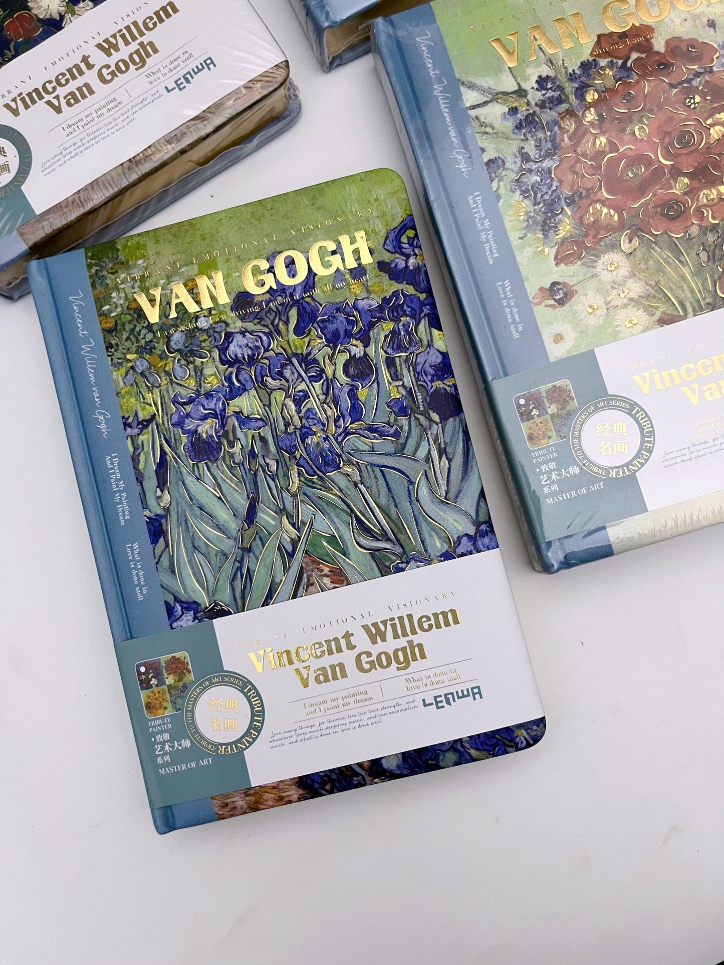 Vincent Van Gogh A5 Journal (Blank + Lined Mix) - 288 pages