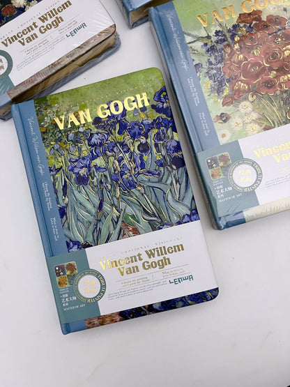 Vincent Van Gogh A5 Journal (Blank + Lined Mix) - 288 pages