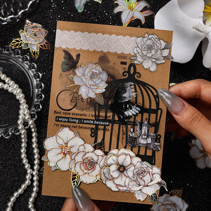 Floral Stickers Set (20pcs)