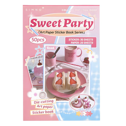 Sinmo Sweet Party Sticker Book - ShopHaul