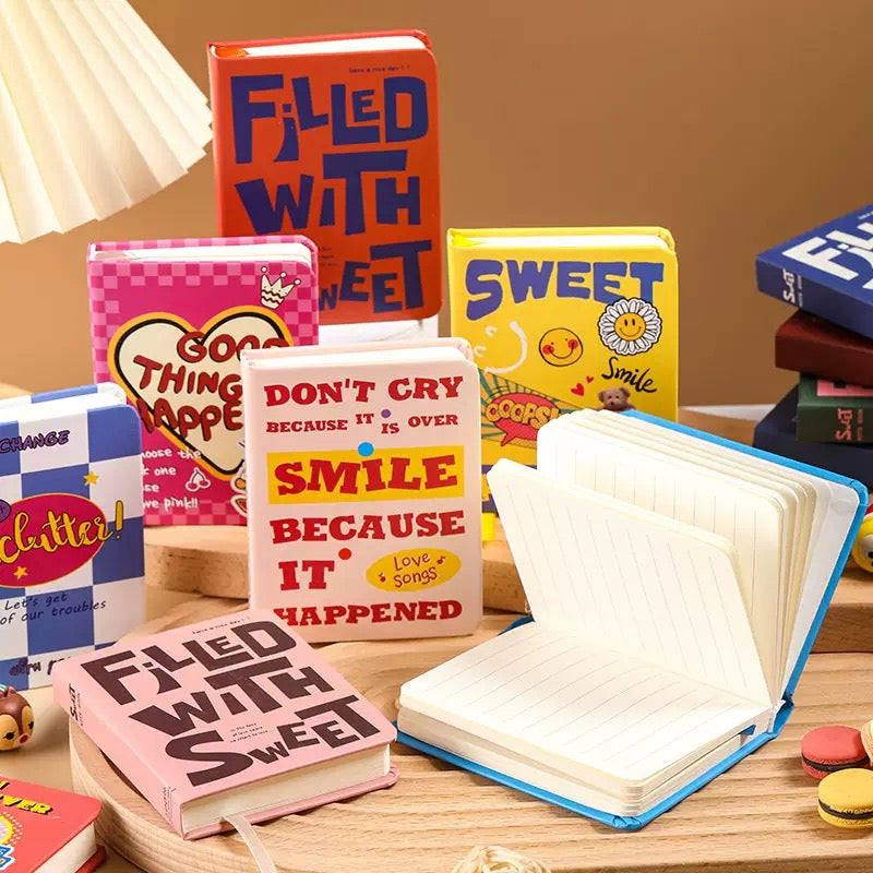 Colorful A7 Lined Notebook